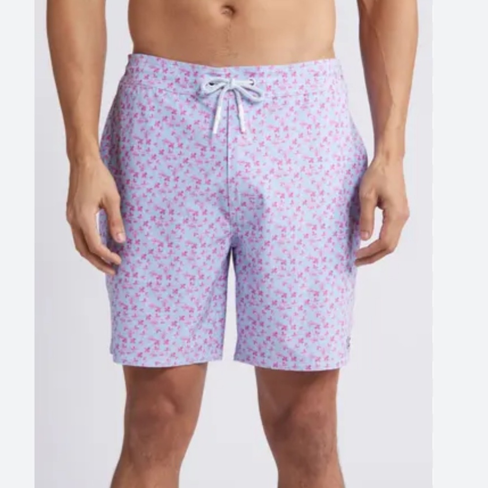 johnnie-O Amalie Floral Swim Trunks - XXL